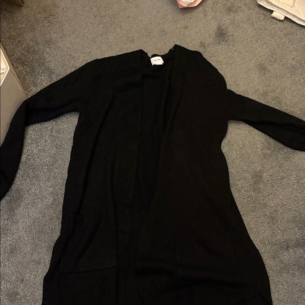 Old Navy Charcoal Cardigan